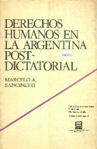 Derechos humanos en la Argentina postdictatorial