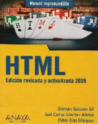 Manual imprescindible HTML