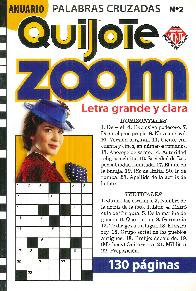 Anuario Palabras Cruzadas 2 Quijote Zoom Letra grande y clara