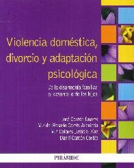 Violencia domstica, divorcio y adaptacin psicolgica.