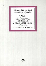 Democracia, gobierno y administracin pblica contempornea