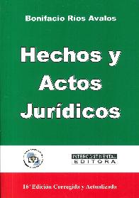 Hechos y Actos Jurdicos  Obligaciones I