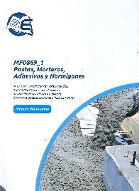 MF0869-1 Pastas, morteros, adhesivos y hormigones