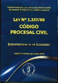 C�digo Procesal Civil Ley N� 1337/88
