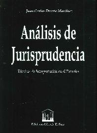 An�lisis de Jurisprudencia. 