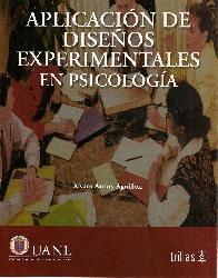 Aplicaci�n de Dise�os Experimentales en Psicolog�a