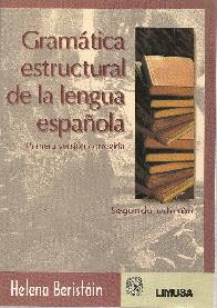 Gram�tica estructural de la lengua espa�ola