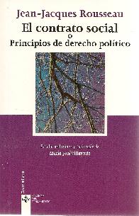 El contrato social o Principios de derecho pol�tico