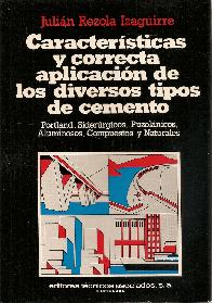 Caractersticas y correcta aplicacin de los diversos tipos de cemento