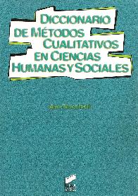 Diccionario de M�todos cualitativos en ciencias humanas y Sociales