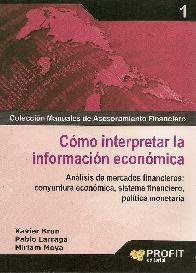 Cmo interpretar la informacin econmica