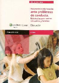 Prevenci�n e intervenci�n ante problemas de conducta.