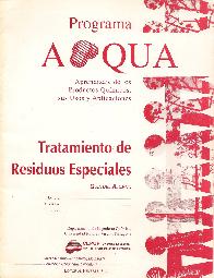 Programa Aqua. Aprendizaje de los Productos Quimicos, sus usos y aplicaciones