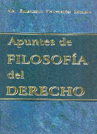 Apuntes de Filosof�a del Derecho