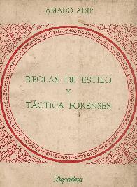 Reglas de estilo y tactica forense
