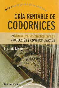 Cr�a rentable de Codornices