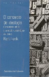 El concepto de ideologa