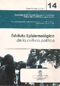 Estatuto Epistemolgico de la cultura poltica