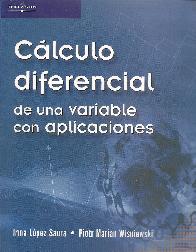 Clculo diferencial de una variable con aplicaciones