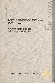 Goethe y el pante�smo spinoziano Estudio sobre Spinoza
