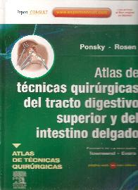 Atlas de t�cnicas quir�rgicas del tracto digestivo superior y del intestino delgado