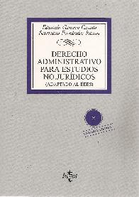 Derecho Administrativo para Estudios No Jur�dicos