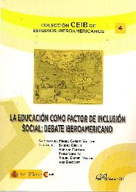 La educaci�n como factor de inclusi�n social: