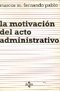 Motivacion del acto administrativo