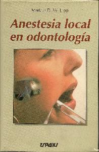 Anestesia local en odontologia
