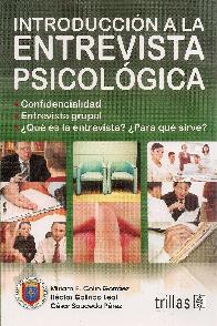 Introducci�n a la entrevista psicol�gica
