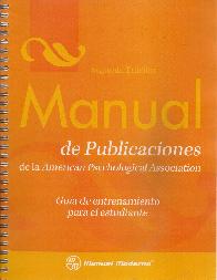 Manual de Publicaciones de la American Psychological Association