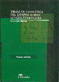 Temas de Gram�tica del Espa�ol como Lengua Extranjera