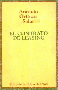 El contrato de Leasing