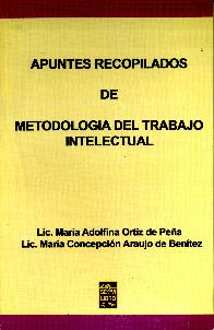 Apuntes recopilados de Metodolog�a del Trabajo Intelectual
