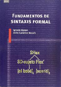 Fundamentos de Sintaxis Formal
