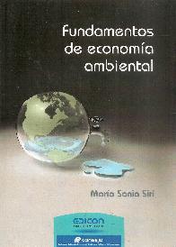 Fundamentos de econ�mia ambiental