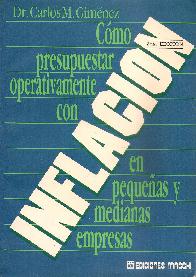 Como presupuestar operativamente con inflacion en Peque�as y medianas empresas