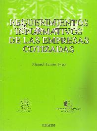 Requerimientos informativos de las empresas cotizadas