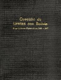 Cuesti�n de Limites con Bolivia 2 Tomos