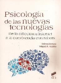 Psicologa de las nuevas tecnologas