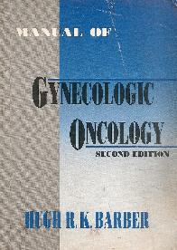 Manual of Gynecologic Oncology