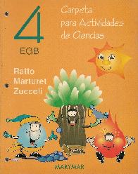 Carpeta de actividades para ciencias 4