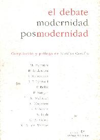 El debate modernidad posmodernidad