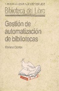 Gestion de automatizacion de bibliotecas