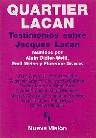 Quartier Lacan Testimonios sobre Jackes Lacan