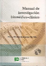 Manual de Investigaci�n Biom�dico-cl�nico