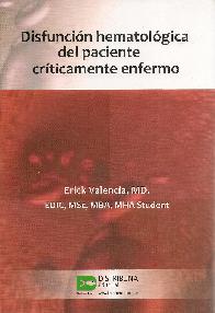Disfunci�n hematol�gica del paciente criticamente enfermo