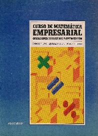 Curso de matematica empresarial, operaciones financieras y optimizacion