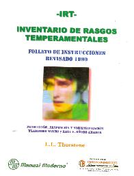 IRT Inventario de Rasgos Temperamentales