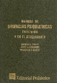 Manual de urgencias psiquiatricas en el ni�o y en el adolescente